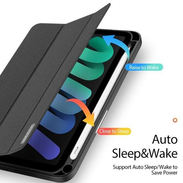 

Terlaris Dux Ducis Case Ipad Mini 7 6 2021 2024 Dux Ducis Domo Series Case With Apple Pencil Holder & Auto Sleep Wake Protective Casing Cover - Primary Focuss Ready Stok