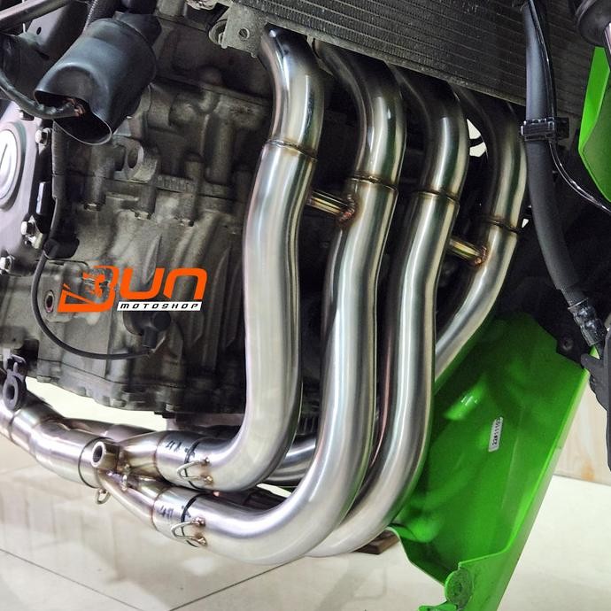 Promo Leovince GP CORSA EVO SHORT Original Fullsystem ZX25R ZX 25R 2 midpipe COD