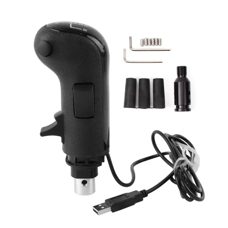 YHS USB High Low Gear Simulator Shifter Knob  G923 G29 G27 G25 TH8A for ETS2&ATS Euro Truck