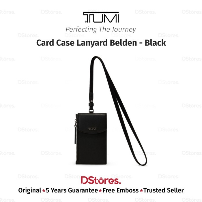 

TUM I Card Case Lanyard Belden - Black