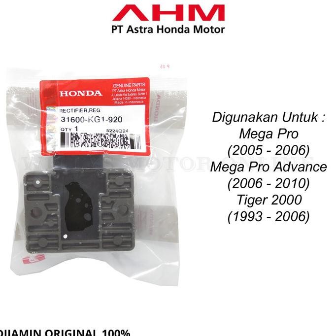 Regulator Tiger,Megapro 31600-KG1-920 AHM / Kiprok Regulator / ORI