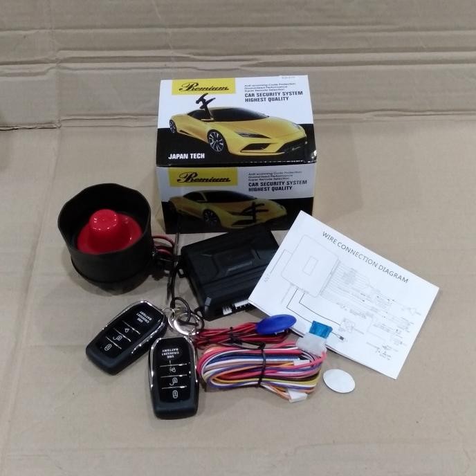 Alarm Mobil Universal Model Remot Fortuner 2016 Original Dan Terlaris