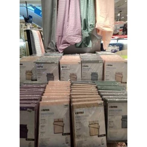 Murah Informa Sprei Polos Emboss / Seprei Polos Microfiber