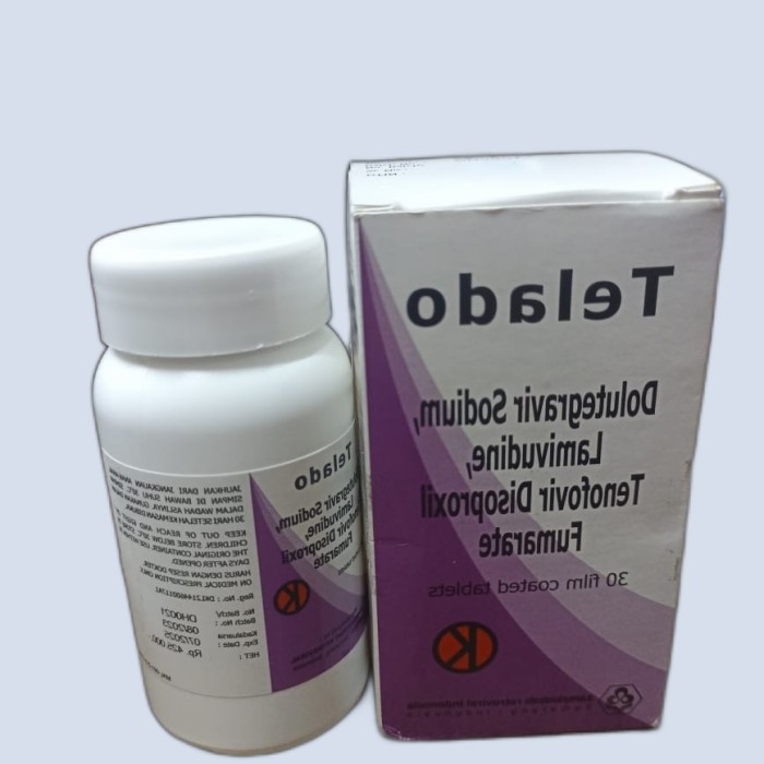 obat-Obatan TLD Prep/Pep pencegah anti HIV/AIDS prevention original