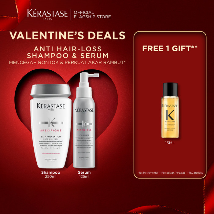 Kerastase Specifique Anti Hair Loss Shampoo & Serum Rambut Rontok