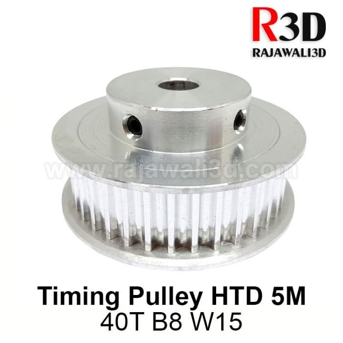 HTD5M Timing Pulley 40 Teeth Bore 8mm Belt 15mm