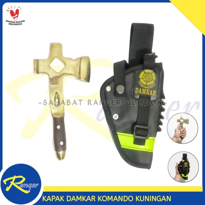 TERBARU Kapak damkar komando kuningan