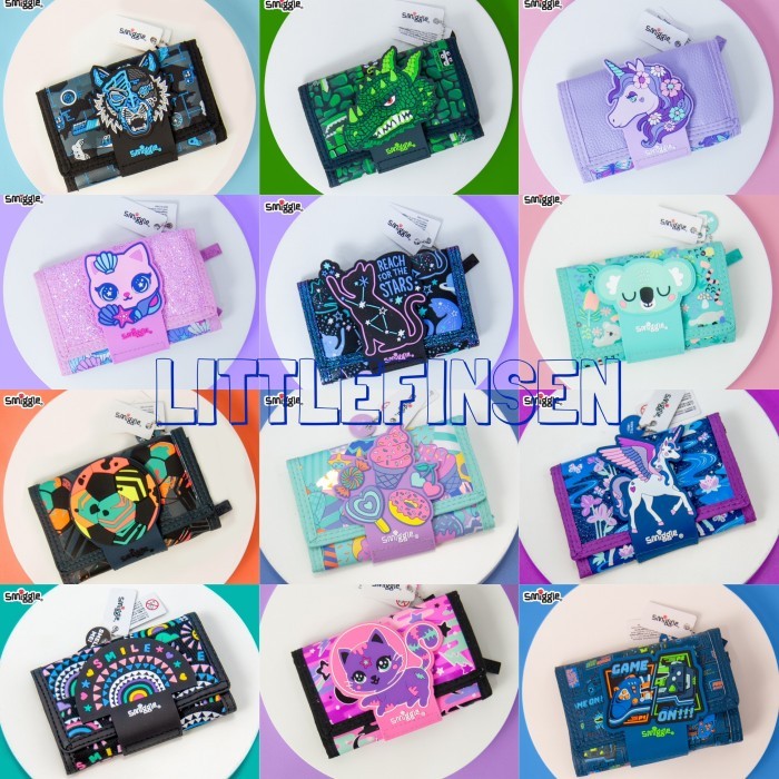 Terbaru Dompet Smiggle/Smiggle Wallet/Smiggle Wallet 3D Best Seller
