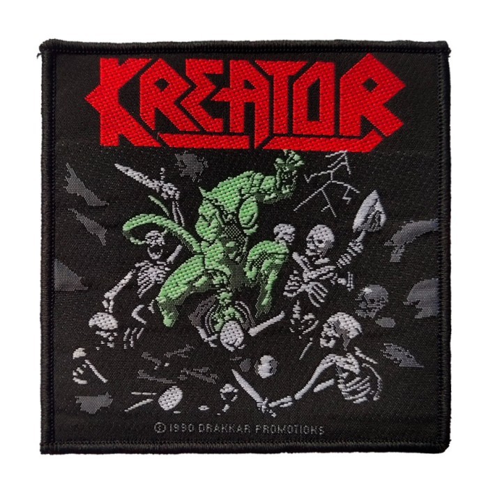 TERLARIS KREATOR PLEASURE TO KILL WOVEN PATCH