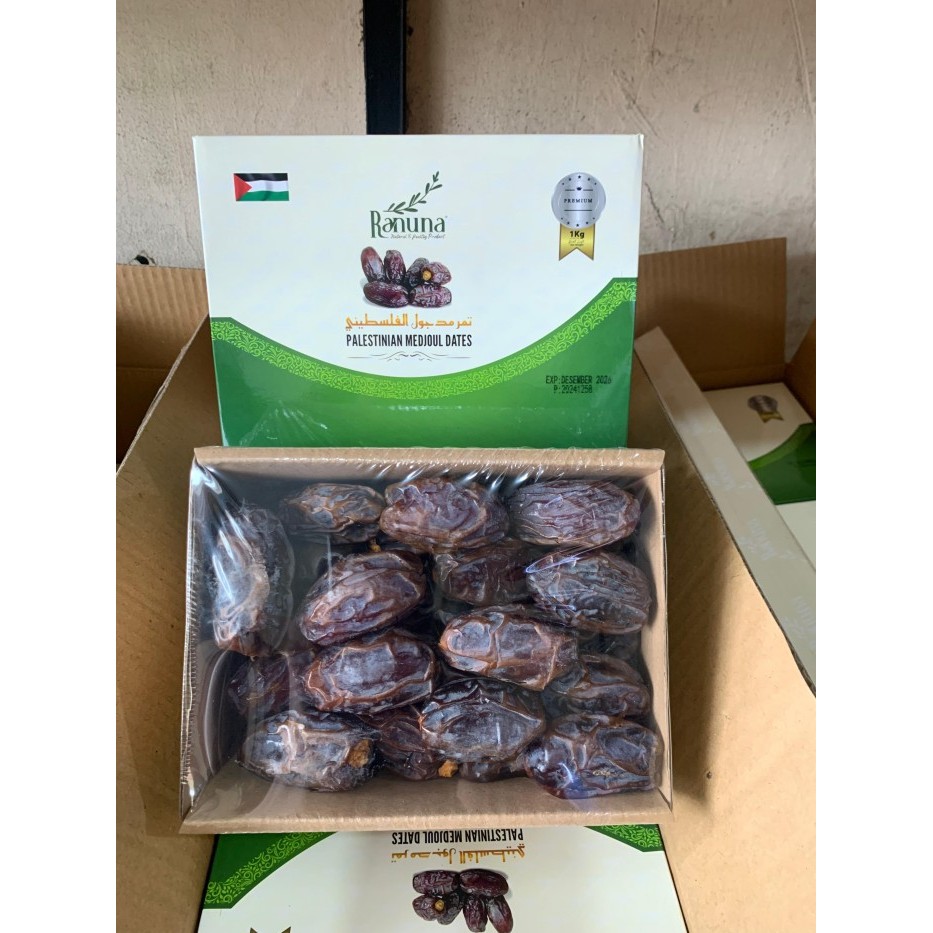 

Kurma Medjool Palestina 1kg LARGE