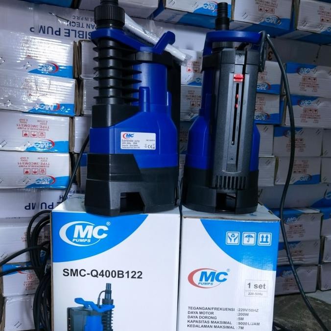 Pompa Celup - Pompa Kolam Koi Mcpump 200Watt Auto Santikayoung2