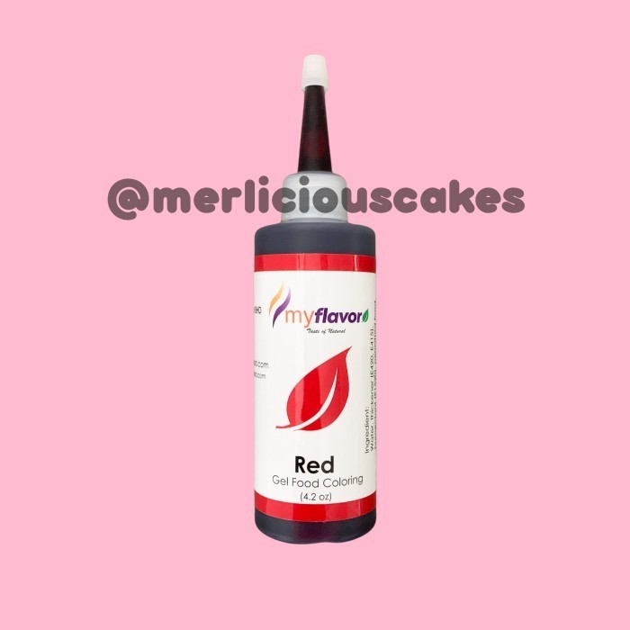 

hanya disini] 120 Gram Red Gel My Flavor Food Color Food Colour Pewarna Makanan