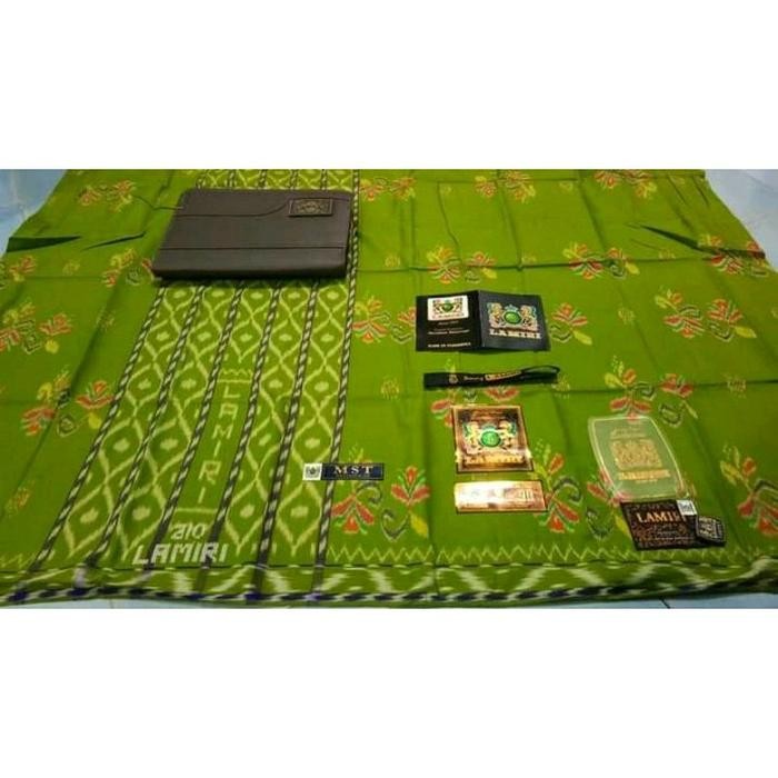 Terbaru [Original] Sarung Lamiri Full Sutra 100% Mst S90 Motif Muslim Dewasa Lembut
