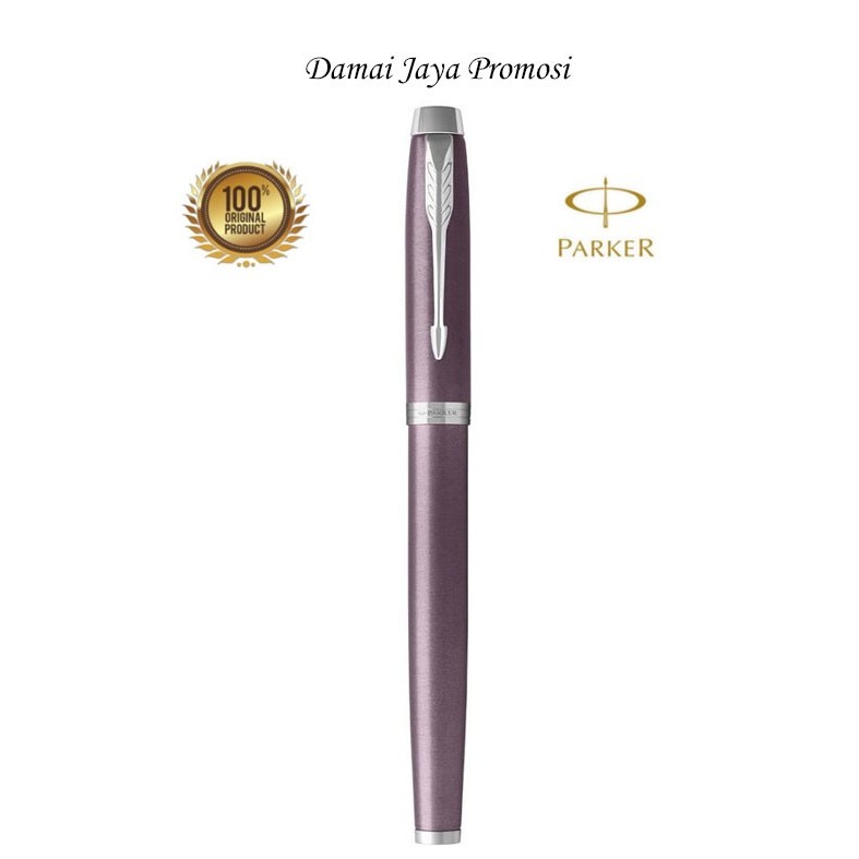 

Pulpen Parker Original IM New Light Purple Chrome Trim(Klip Silver) RB
