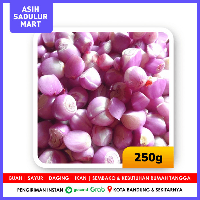 

Promo Bawang 250Gr Bumbu Dapur - Bombai / Merah / Putih / Kembang / Daun Best Seller