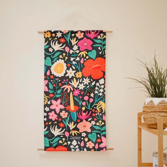 TERLARIS Sovlo Pop Fabric Wall Decor - Hiasan Dinding Kain Gantung