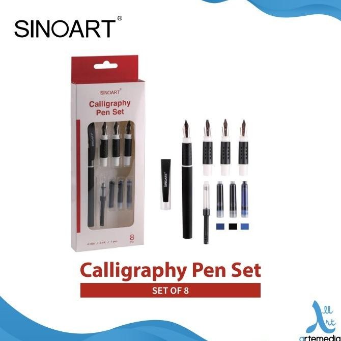 

BISA SPK! Pena Kaligrafi Sinoart Calligraphy Fountain Pen Set -