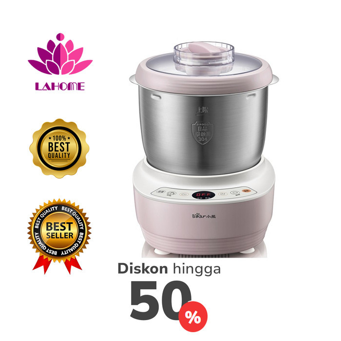 LAHOME Bear Adonan 3.5L Stand Mixer 304 Stainless Steel Bowl Dough