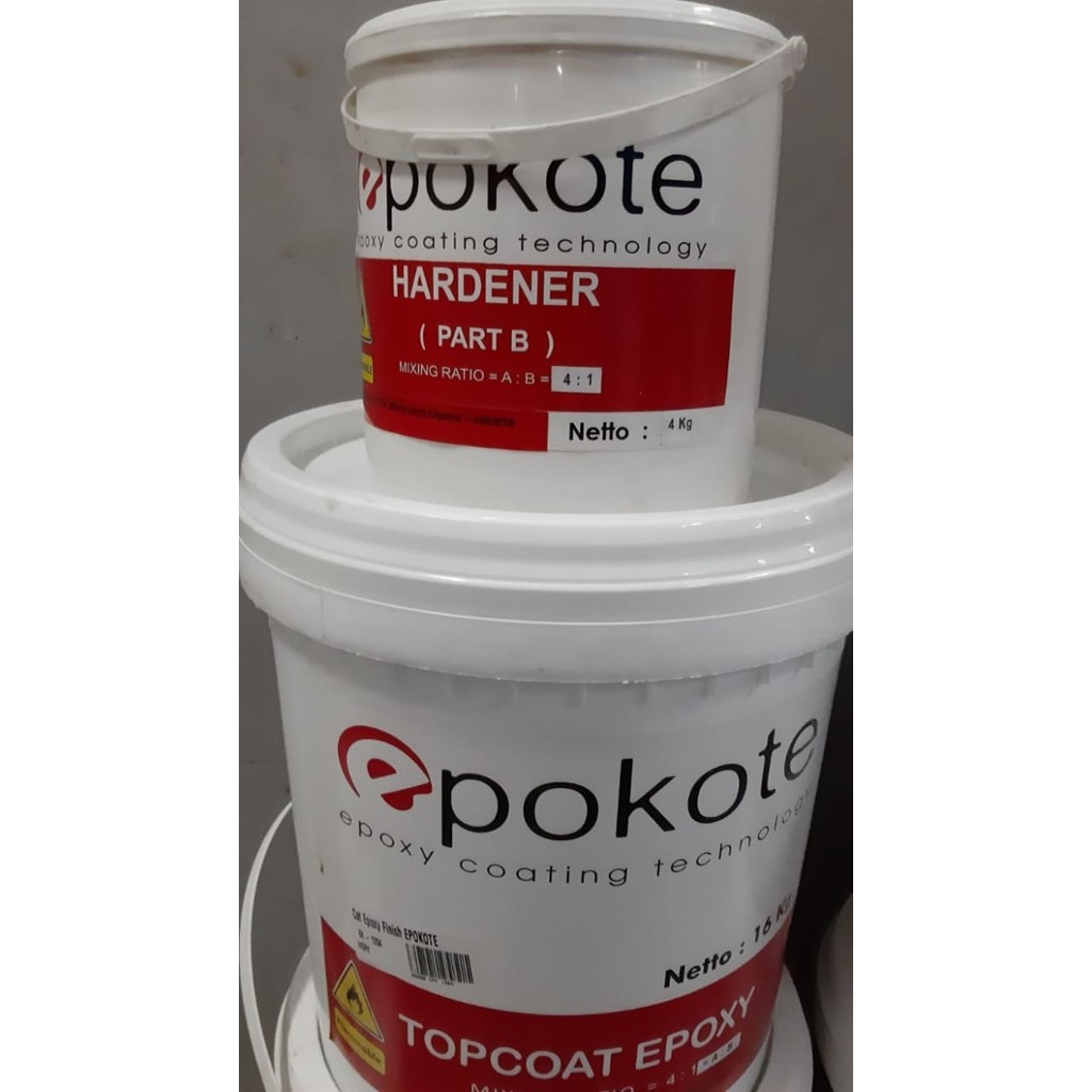 CAT LANTAI EPOXY TOP COAT 5 KG SET WARNA LENGKAP