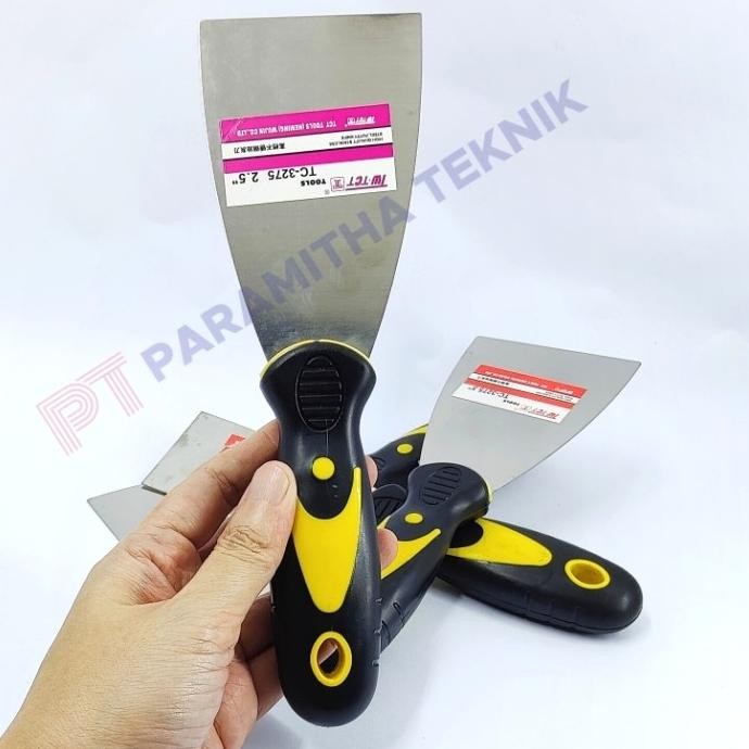 Diskon Scraper Stainless / Kape Gagang / Scrapper / Kapi Gagang Karet Tct