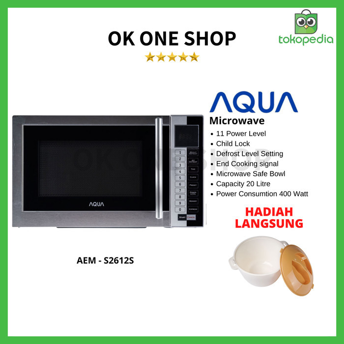 Aqua Microwave -Aems-2612S
