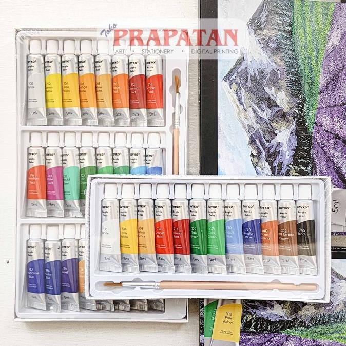 

] Cat Akrilik Set Joyko 5ml ACC-5 | Joyko Acrylic Set