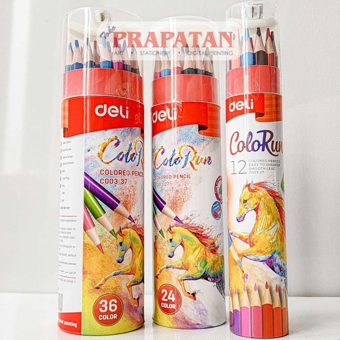 

Kualitas terbaik] Pensil Warna Deli Color Run C003 | Color Pencil