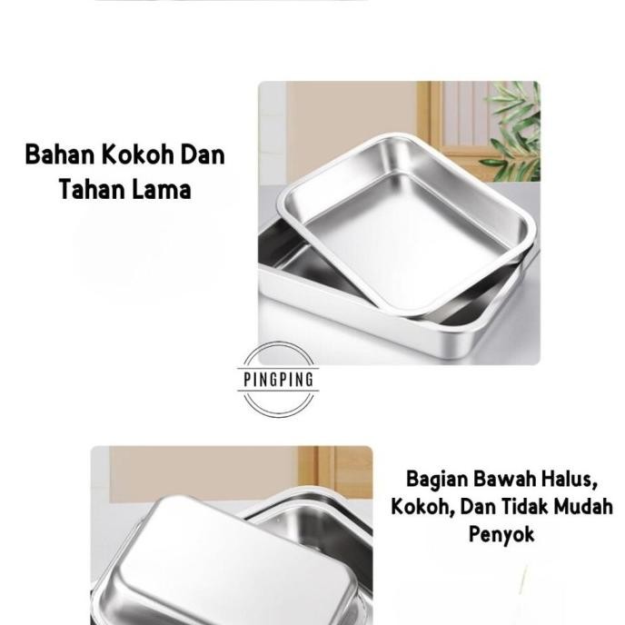 NAMPAN STAINLESS STEEL / NAMPAN BAKI STAINLESS STEEL / NAMPAN KOTAK
