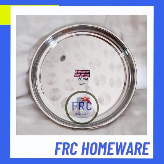 NAMPAN STAINLESS BULAT 50CM - NAMPAN STAINLESS 50CM - TRAY STAINLESS