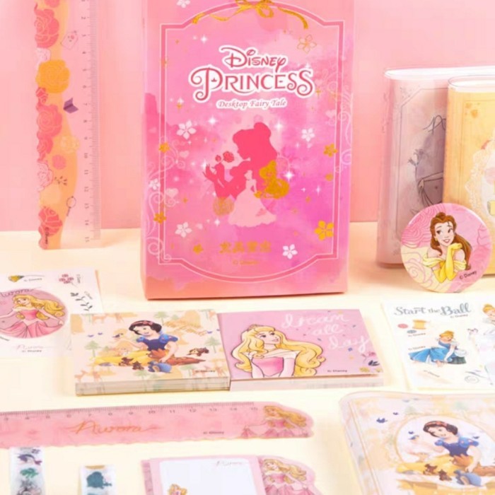 

TERLARIS! Stationary Set Disney Princess Notebook Solatip Ariel Rapunzel Elsa