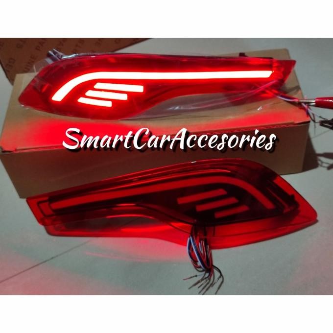 Lampu Reflektor Bemper Bumper Belakang LED CRV CR-V Turbo 2017 UP