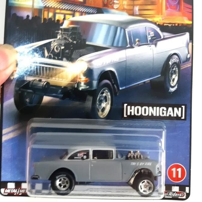 hot wheels 55 chevy bel air gasser boulevard premium diecast