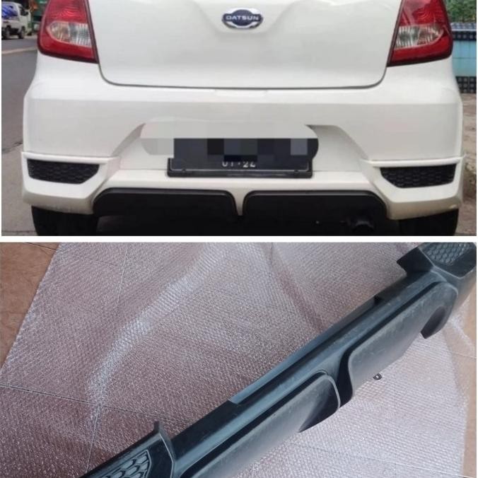 Bodykit Datsun Go Facelift 2019-2020 Bagian Belakang Bahan plastik ori