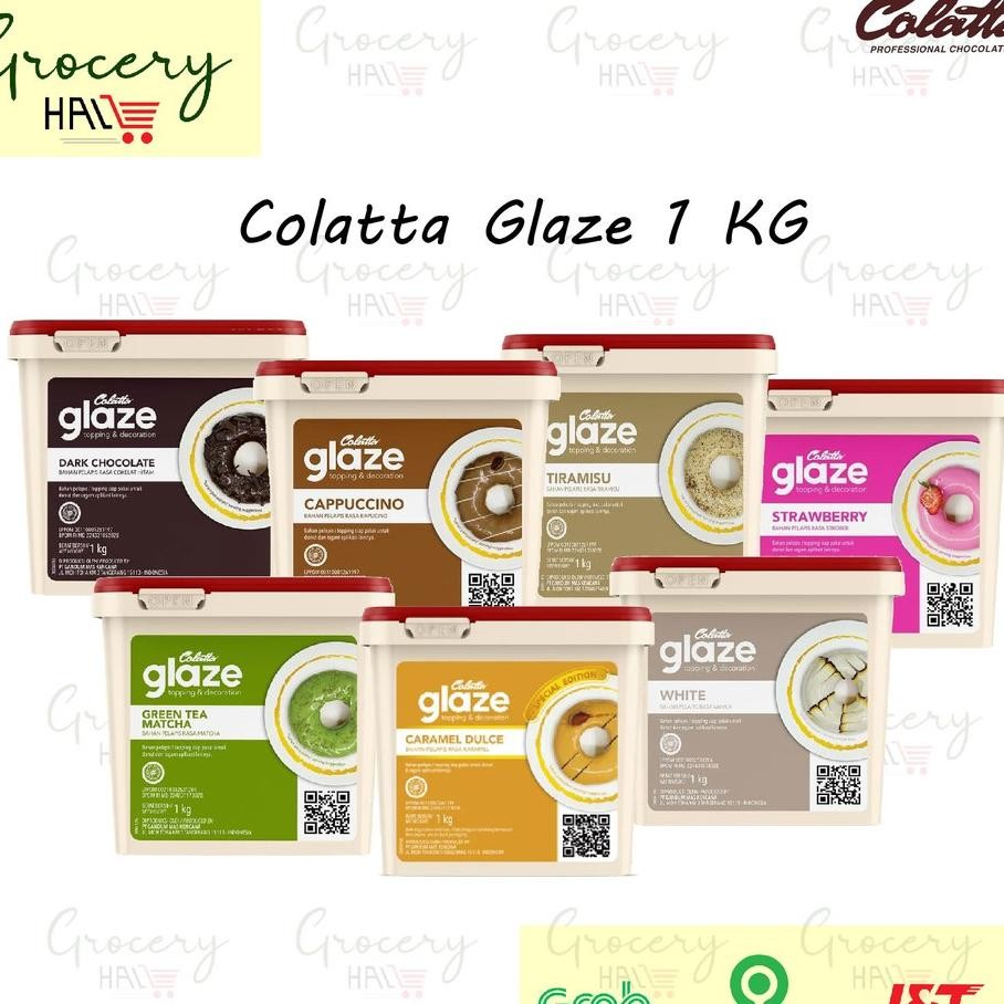 

Colatta Dip Glaze 1 G Dar Vanilla Tirau Greentea Cappuchino Caramel