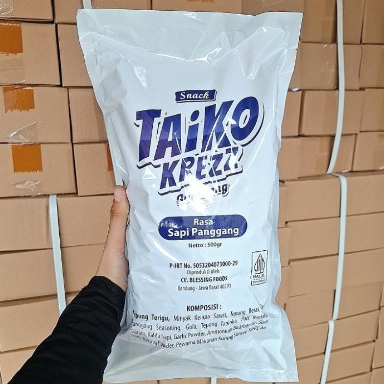 

EVY-510 SNACK TAIKO KREZZ GuriPang rasa SAPI PANGGANG isi 500 GRAM / SNACK VIRAL / SNACK TAIKO KREZZ VIRAL Original