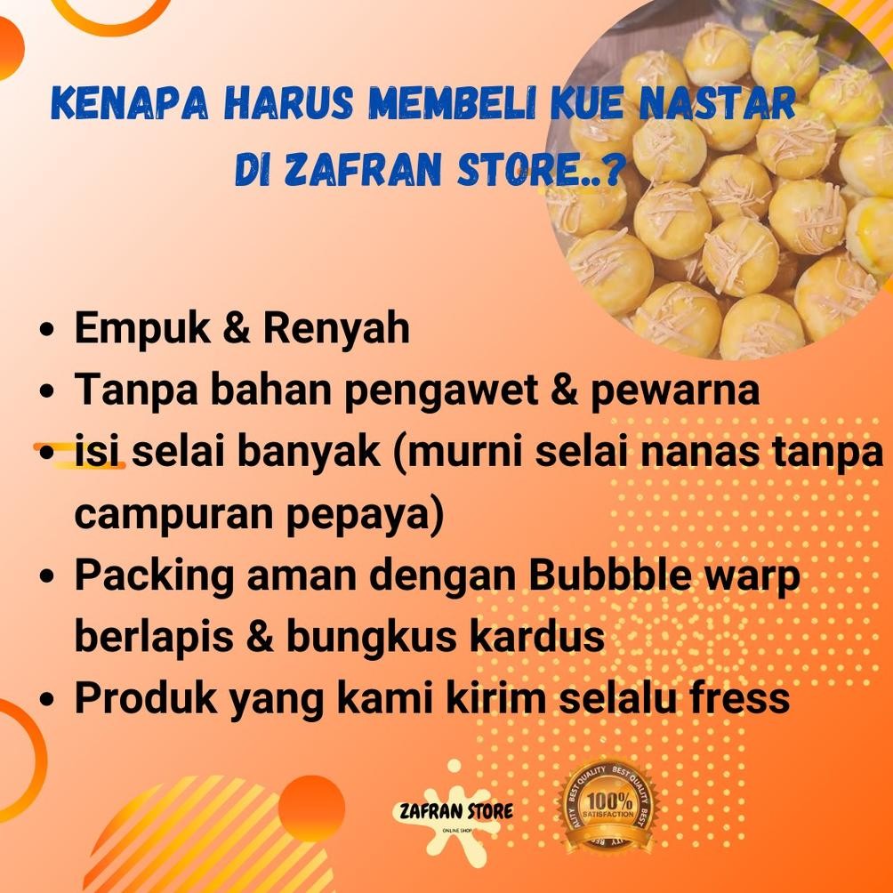 

aw-96 Kue Nastar Nanas Wisman Toping Keju Isi 250 gram (1/4 kg) Kue Kering Cemilan KeluargaTermurah Original