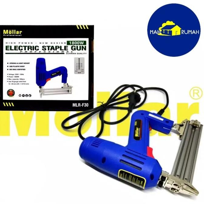 

Promo ELECTRIC BRAD NAILER Staples Gun Paku Tembak LISTRIK - MOLLAR F30 COD