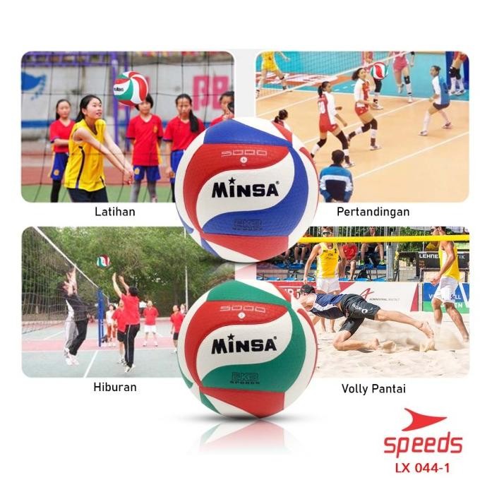 Terjangkau Bola Volly / Bola Voli / Bola Volley Speeds Minsa Import 044-01