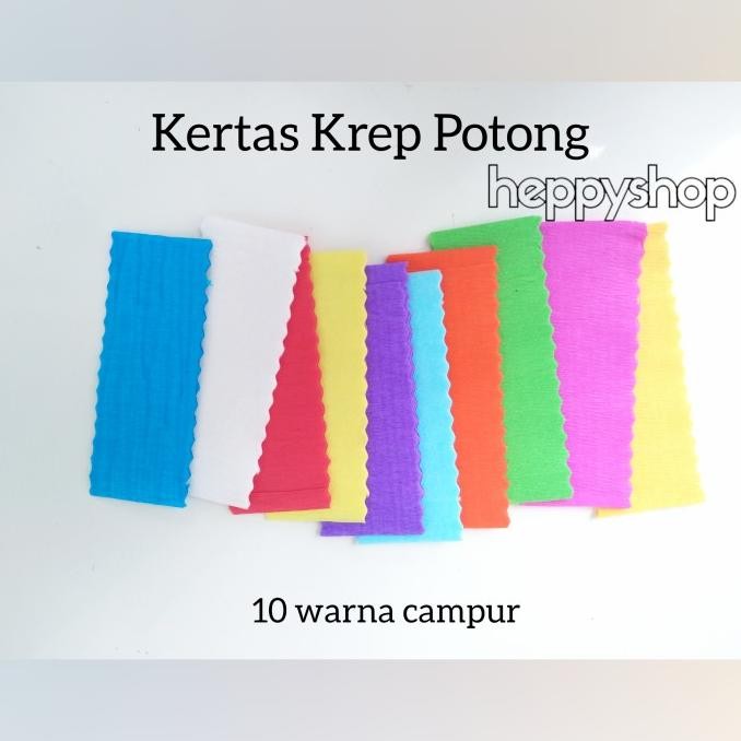 

paling diminati] Kertas Krep Potong
