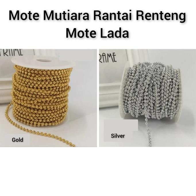 

!!!!!!] Mote Mutiara Rantai Renteng Mote Lada