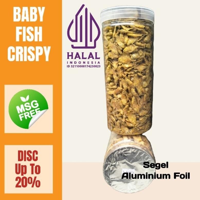 

Ah67 Baby Fish | Baby Fish Crispy 500gr | Baby Fish Ikan Nila Crispy Hemat