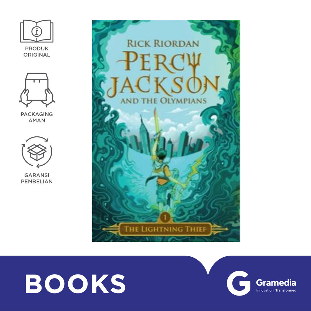 Percy Jackson #1: The Lightning Thief (Republish)