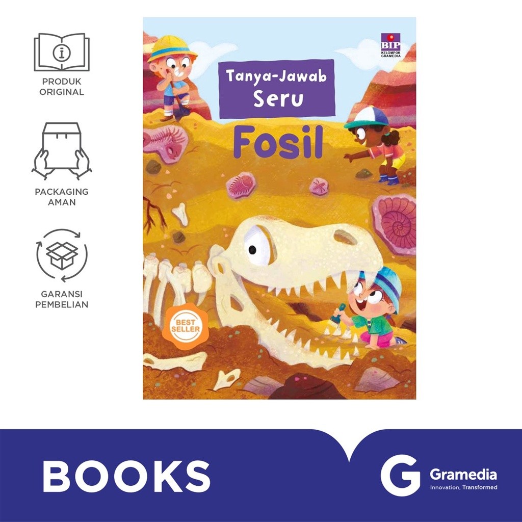 Tanya Jawab Seru Tentang Fosil (Miles Kelly, PHIL STEELE)