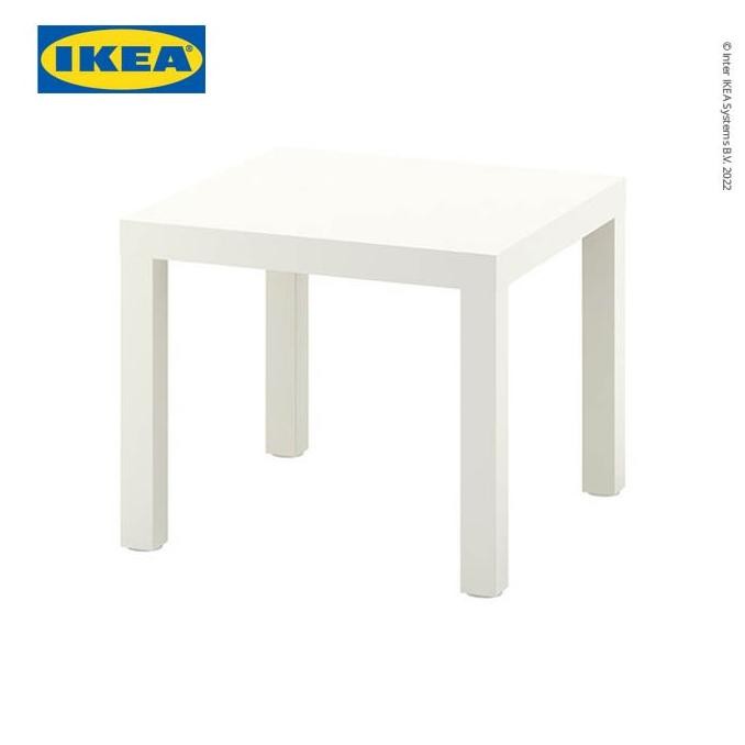 Promo IKEA LACK Meja Kecil Samping Sofa Putih Minimalis COD