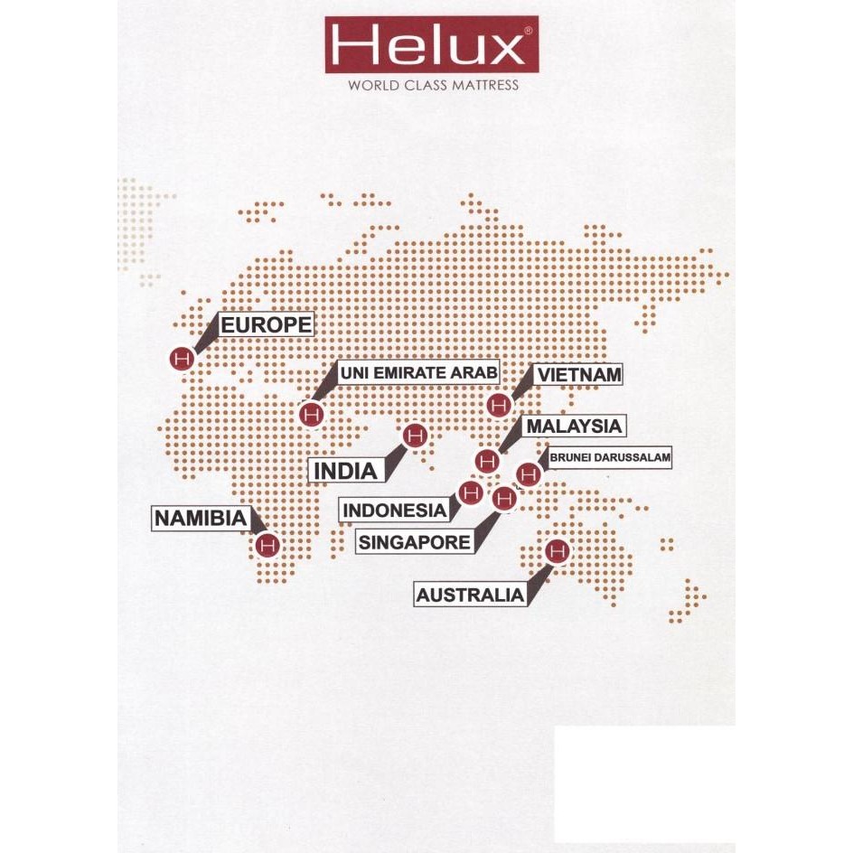 Promo Kasur Latex Springbed Orthopedic Helux Arnold COD