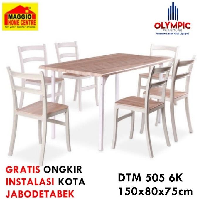 Promo MEJA MAKAN OLYMPLAST DTM 505 A - DTM SIMPSON - OLYMPLAST COD