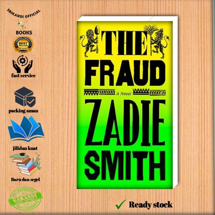 

Most Whised For _versi Eng/Indo_*A novel : the Fraud By Zadie Smith ( language)