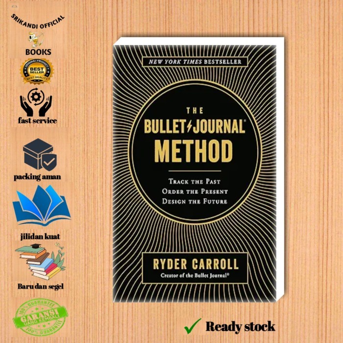 

Most Whised For _versi Eng/Indo_*the bullet journal method book by Ryder carrol