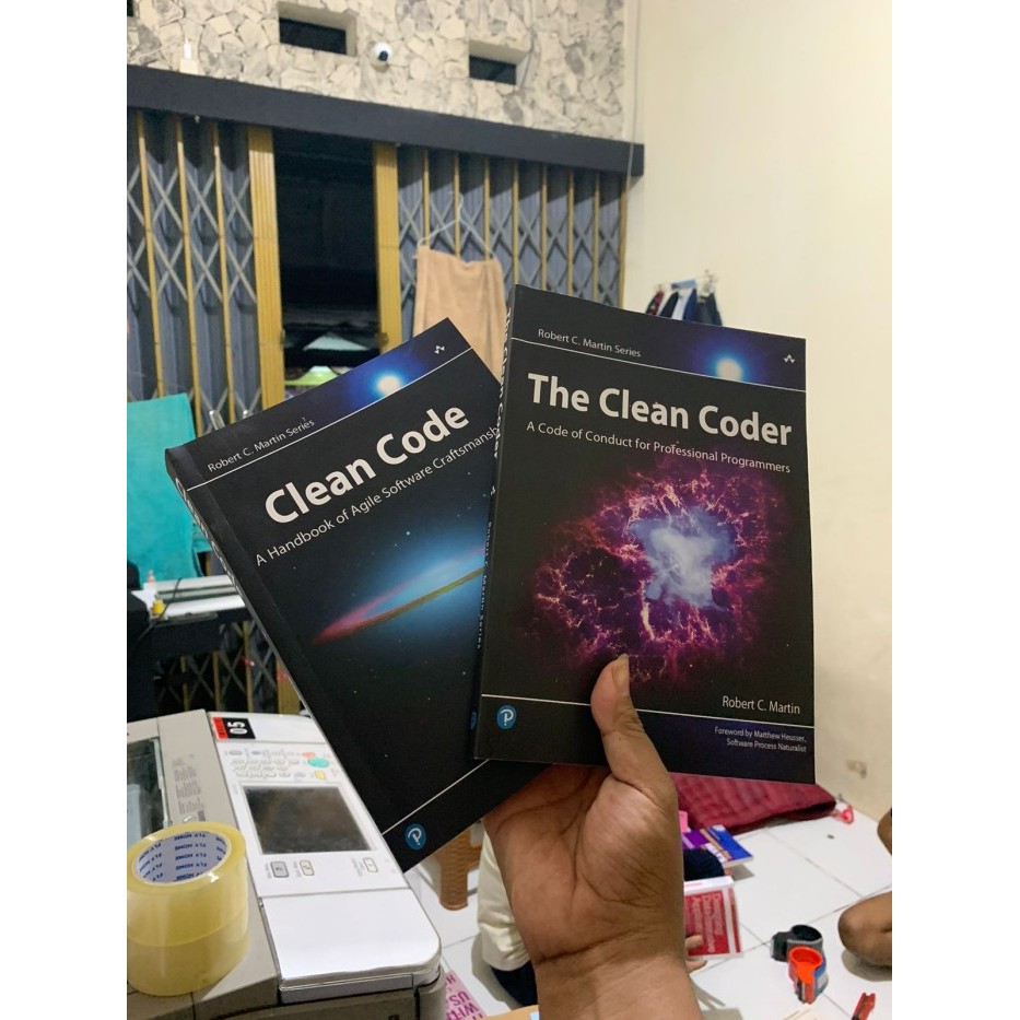 

Most Gifted_versi Eng/Indo_*PAKET 2 BUKU CLEAN CODE & THE CLEAN CODER ( B5 )