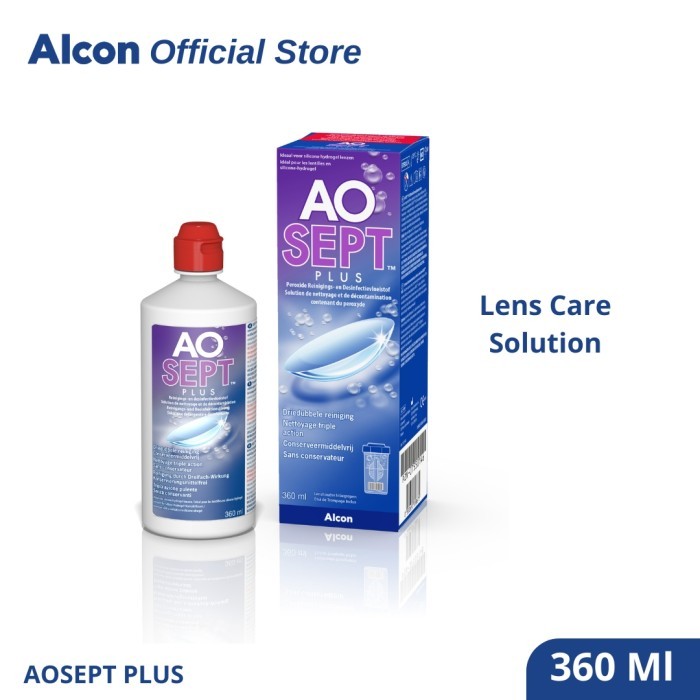 Aosept Plus Solution 360 ml Cairan Pembersih Softlens